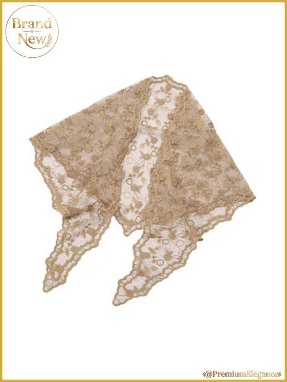 Ethnic Lace Head Scarf Women Girls Hair Scarf Bandana Headpiece Turban Hairband